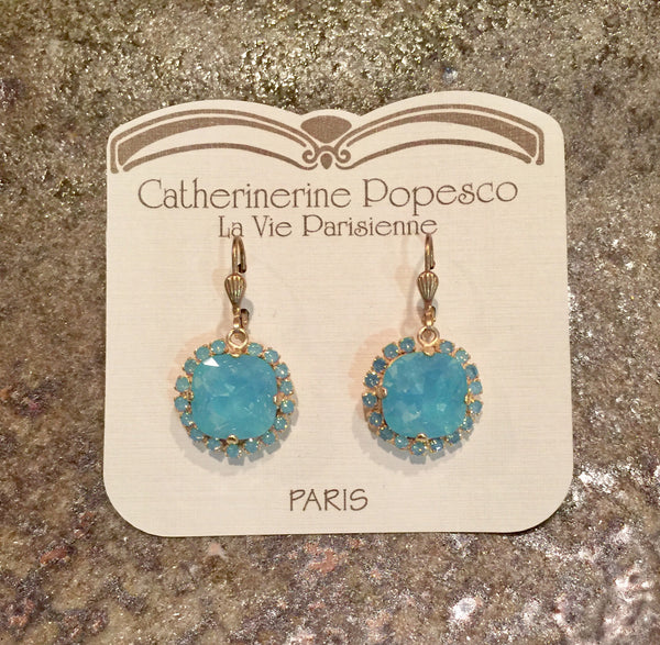 Catherine Popesco Pacific Opal Earrings La Vie Parisienne Jewelry