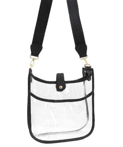 Clear Game Day Crossbody Purse
