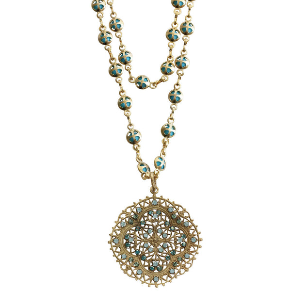 Catherine Popesco Pacific Opal Necklace ~ La Vie Parisienne Jewelry