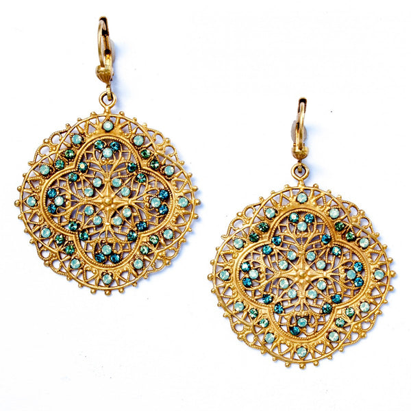 Catherine Popesco - Pacific Opal - Earrings - La Vie Parisienne Jewelry