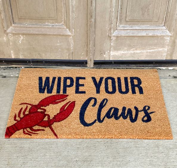 Crawfish - Wipe your Claws - Doormat