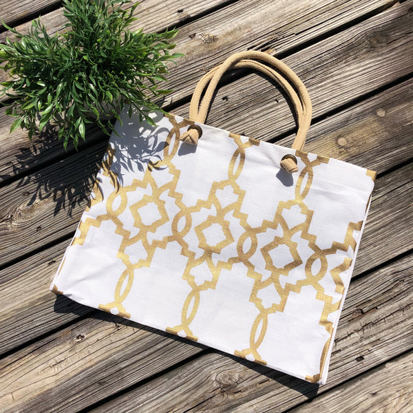Orleans Juco Tote - Spring or Summer Bag - Beach or Boat Bag