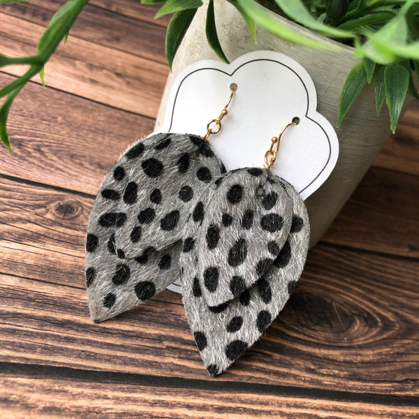 Stella ~ Leopard Earrings