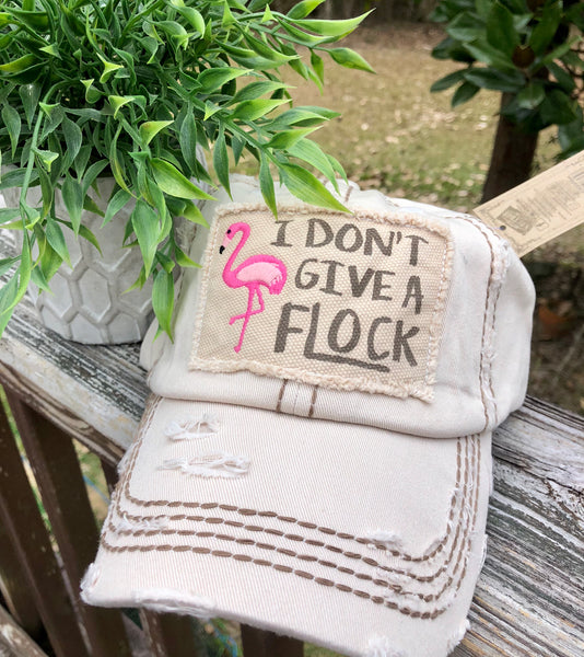 I Don’t Give a Flock Baseball Cap or Hat - 3 Colors