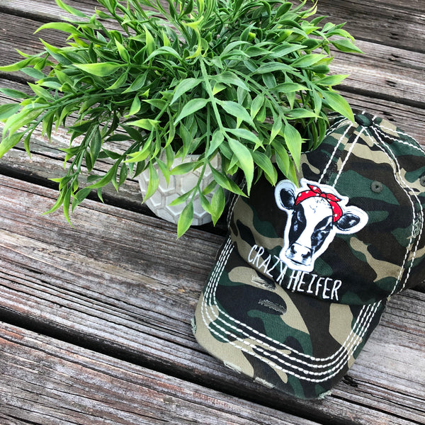 Crazy Heifer - Women’s Baseball Cap or Hat