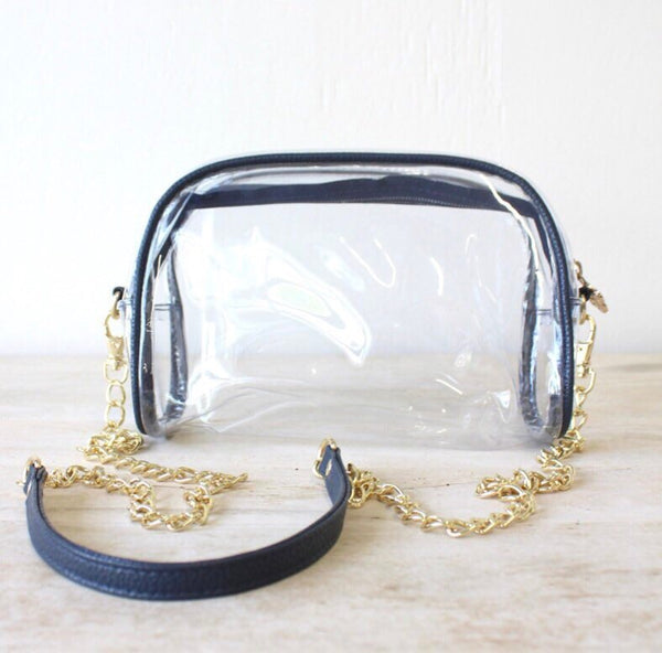 Ivy Clear Crossbody Purse-Perfect for Gameday!