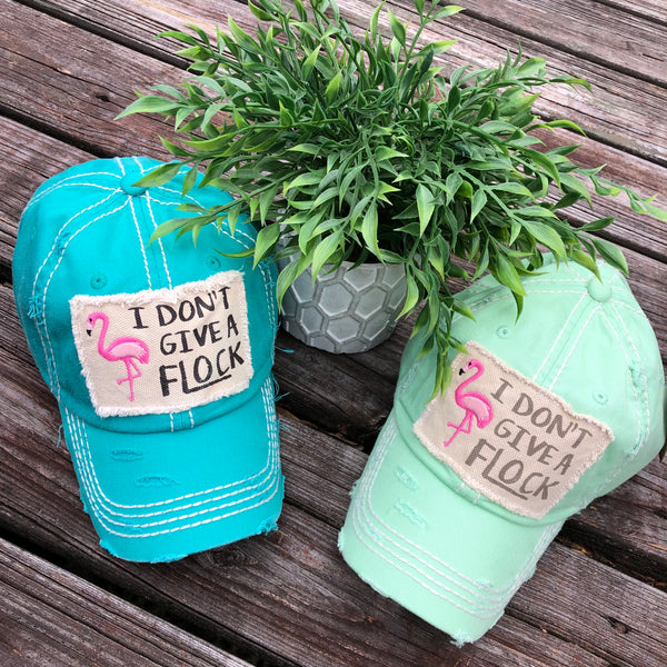I Don’t Give a Flock Baseball Cap or Hat - 3 Colors
