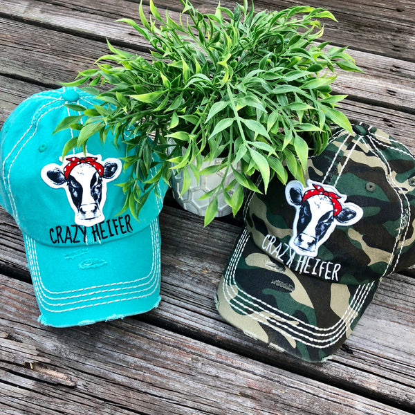 Crazy Heifer - Women’s Baseball Cap or Hat