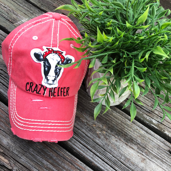 Crazy Heifer - Women’s Baseball Cap or Hat